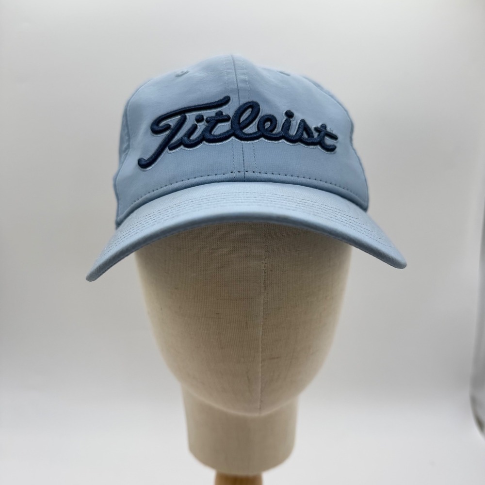 Titleist Youth Golf Hat Light Blue Pro V1 FootJoy Adjustable Performance Cap